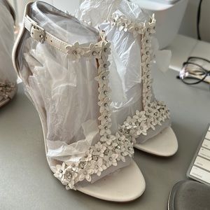 Inc gold bridal shower sandals